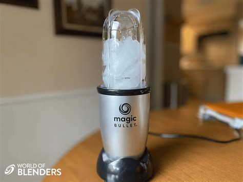 Transforming Ice into Snow: The Magic Bullet's Ice Crushing Abilities